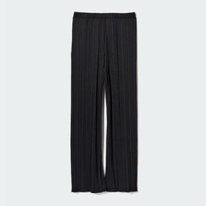 Uniqlo Black Wide Leg  Pleated Pants